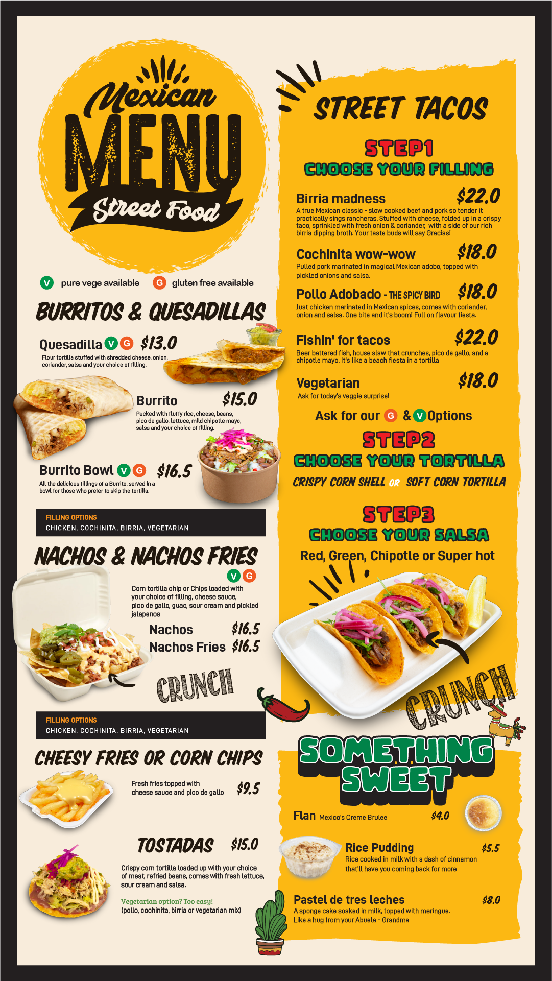 Menu Page 1